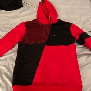 Black and Red Hoodie